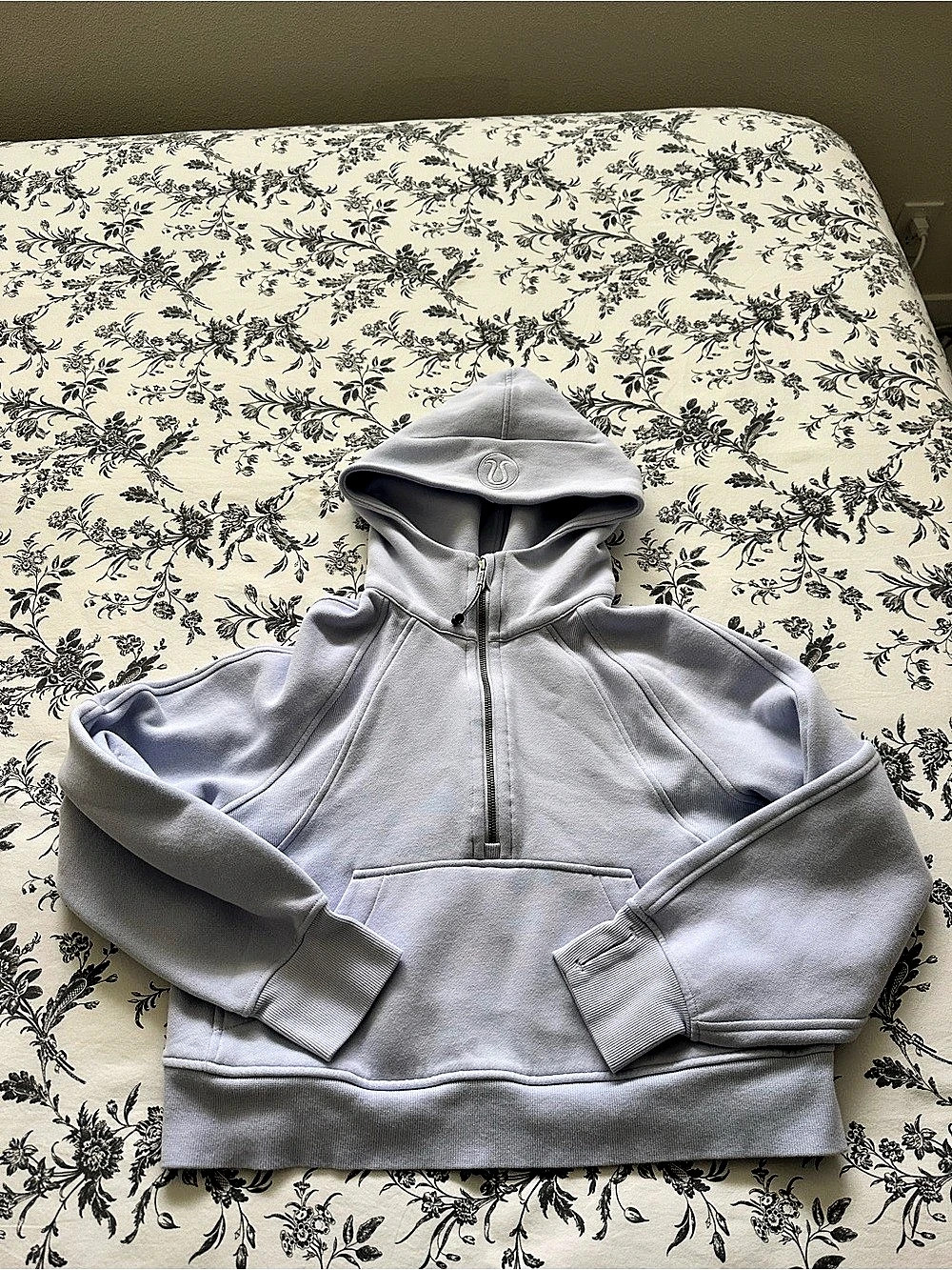 lululemon Scuba Oversized 1/2 Zip Hoodie Purple xs/s
